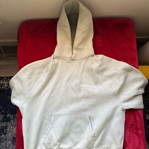 Fear of God Essentials Hoodie in Sea Foam